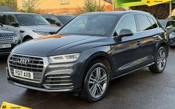 Audi Q5 2.0 TFSI S line SUV 5dr Petrol S Tronic quattro Euro 6 (s/s) (25