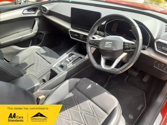SEAT Leon 1.5 ETSI EVO XCELLENCE DSG auto,1 OWNER, TOP MODEL, RED, ESTATE,