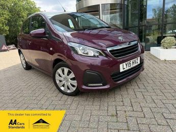Peugeot 108 1.0 Active Hatchback 5dr Petrol Manual Euro 6 (68 ps)
