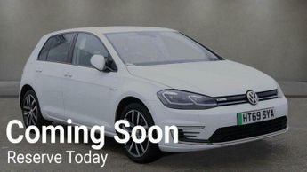 Volkswagen Golf 35.8kWh e-Golf Auto 5dr