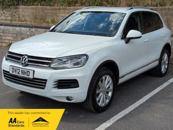 Volkswagen Touareg 2012 VOLKSWAGEN TOUAREG 3.0 V6 TDI 245 SE B/M TECH AUTO * SAT.NA