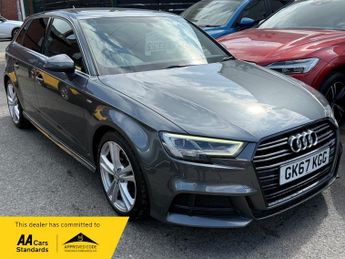 Audi A3 2.0 TFSI S line Sportback S Tronic Euro 6 5dr 187BHP