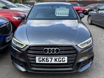 Audi A3 2.0 TFSI S line Sportback S Tronic Euro 6 5dr 187BHP