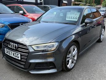 Audi A3 2.0 TFSI S line Sportback S Tronic Euro 6 5dr 187BHP