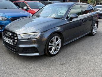 Audi A3 2.0 TFSI S line Sportback S Tronic Euro 6 5dr 187BHP