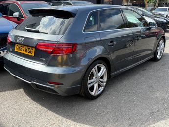 Audi A3 2.0 TFSI S line Sportback S Tronic Euro 6 5dr 187BHP
