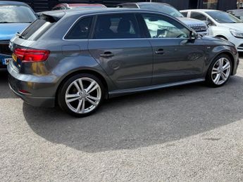 Audi A3 2.0 TFSI S line Sportback S Tronic Euro 6 5dr 187BHP