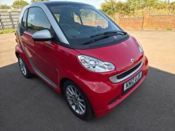 Smart ForTwo 1.0 MHD Passion SoftTouch Euro 5 (s/s) 2dr