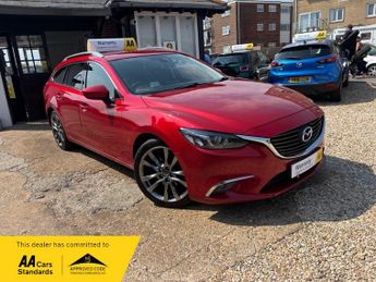 Mazda 6 2.2 SKYACTIV-D Sport Nav Tourer 5dr Diesel Manual Euro 6 (s/s) (