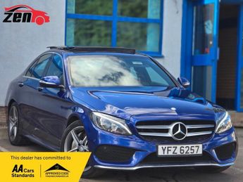 Mercedes C Class 2.1 C300dh AMG Line (Premium) G-Tronic+ Euro 6 (s/s) 4dr