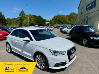 Audi A1 TFSI S LINE £35 TAX+P/SENS+B/TOOTH+EURO 6