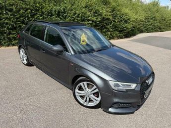 Audi A3 2.0 TFSI S line Sportback S Tronic quattro Euro 6 (s/s) 5dr