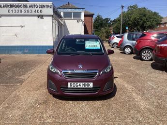 Peugeot 108 1.0 VTi Active Hatchback 3dr Petrol Manual Euro 5 Euro 5 (68 ps)