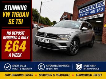 Volkswagen Tiguan SE TSI BLUEMOTION TECHNOLOGY - BUY NO DEPOIT FROM £64 A WEEK - B