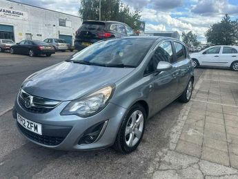 Vauxhall Corsa 1.2i ecoFLEX 16V SXi Euro 5 (s/s) 5dr (A/C)