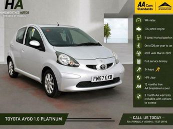 Toyota AYGO 1.0 VVT-i Platinum Euro 4 5dr