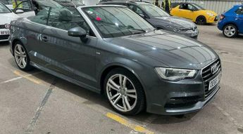 Audi A3 Cabriolet 2.0 TDI Sport S Tronic quattro Euro 6 (s/s) 2dr (Nav)