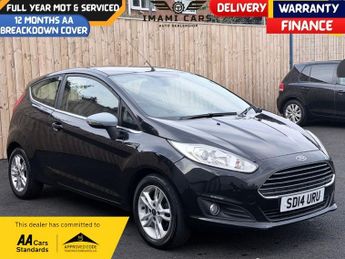 Ford Fiesta ZETEC PETROL MANUAL 88K MILES FRESH MOT SERVICED ULEZ