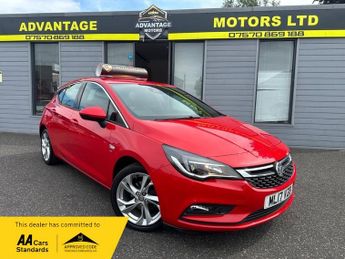 Vauxhall Astra 1.0i Turbo ecoFLEX SRi Hatchback 5dr Petrol Manual Euro 6 (s/s) 