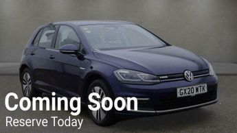 Volkswagen Golf 35.8kWh e-Golf Auto 5dr