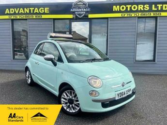 Fiat 500 1.2 Lounge Hatchback 3dr Petrol Manual Euro 6 (s/s) (69 bhp)