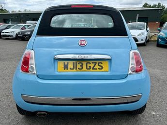 Fiat 500 C LOUNGE £35 TAX+REAR PARKING SENSORS+B/TOOTH