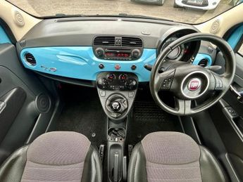 Fiat 500 C LOUNGE £35 TAX+REAR PARKING SENSORS+B/TOOTH