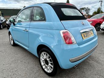 Fiat 500 C LOUNGE £35 TAX+REAR PARKING SENSORS+B/TOOTH