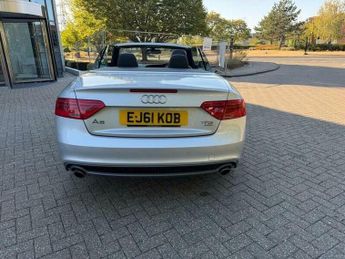 Audi A5 2.0 TFSI S line Convertible 2dr Petrol S Tronic quattro Euro 5 (