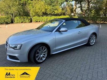 Audi A5 2.0 TFSI S line Convertible 2dr Petrol S Tronic quattro Euro 5 (