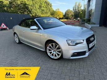 Audi A5 2.0 TFSI S line Convertible 2dr Petrol S Tronic quattro Euro 5 (