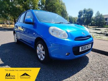 Nissan Micra 1.2 12V Acenta Hatchback 5dr Petrol CVT Euro 5 (80 ps)