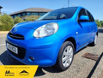 Nissan Micra 1.2 12V Acenta Hatchback 5dr Petrol CVT Euro 5 (80 ps)