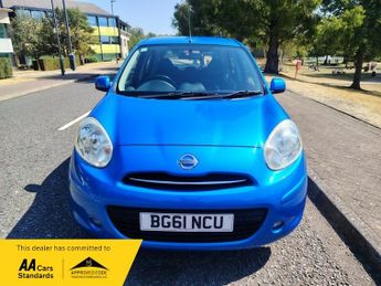 Nissan Micra 1.2 12V Acenta Hatchback 5dr Petrol CVT Euro 5 (80 ps)