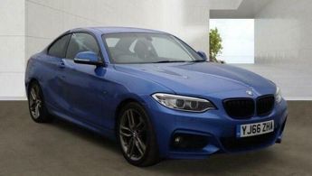BMW 2 SERIES 2.0 220d M Sport Auto Euro 6 (s/s) 2dr