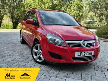 Vauxhall Zafira 1.6 16V Exclusiv MPV 5dr Petrol Manual Euro 5 (115 ps)