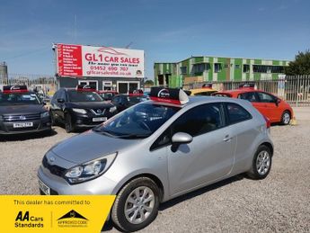 Kia Rio 1+LOW MILAGE 59k+LOW INSURANCE+ULEZ+BLUETOOTH+3M WARRANTY