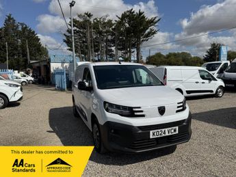 Peugeot Partner BLUEHDI ASPHALT L2 AIR CON REVERSING CAMERA ** ONLY 9K MILES **