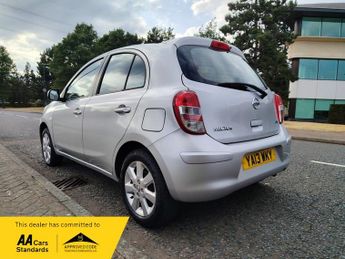 Nissan Micra 1.2 12V Acenta Hatchback 5dr Petrol CVT Euro 5 (80 ps)