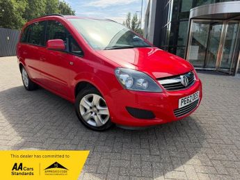 Vauxhall Zafira 1.6 16V Exclusiv MPV 5dr Petrol Manual Euro 5 (SNav) (115 ps)
