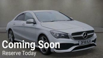 Mercedes CLA 1.6 CLA180 AMG Line Edition Coupe 7G-DCT Euro 6 (s/s) 4dr