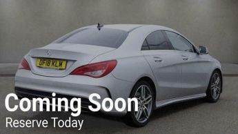 Mercedes-Benz CLA 1.6 CLA180 AMG Line Edition Coupe 7G-DCT Euro 6 (s/s) 4dr