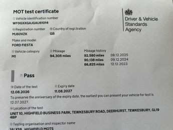 Ford Fiesta EDGE A/C+CAMBELT+2 KEYS