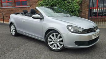 Volkswagen Golf TDi 1.6 TDI BlueMotion Tech S Cabriolet Euro 5 (s/s) 2dr