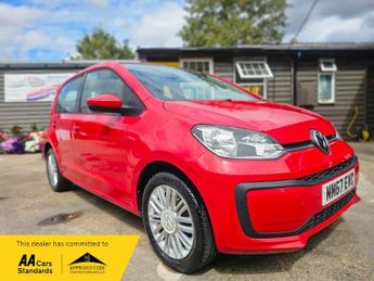 Volkswagen Up 1.0 Move up! Hatchback 5dr Petrol Manual Euro 6 (s/s) (60 ps)