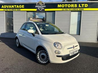 Fiat 500 1.2 Lounge Hatchback 3dr Petrol Manual Euro 4 (69 bhp)