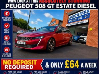Peugeot 508 BLUEHDI S/S SW GT LINE BUY NO DEPOSIT FROM £64 A WEEK sat nav da