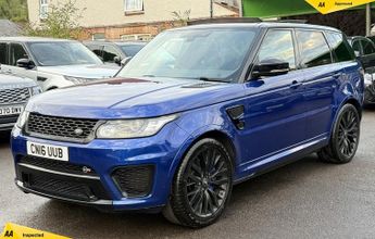 Land Rover Range Rover Sport 5.0 V8 SVR SUV 5dr Petrol Auto 4WD Euro 6 (s/s) (550 ps)