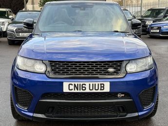 Land Rover Range Rover Sport 5.0 V8 SVR SUV 5dr Petrol Auto 4WD Euro 6 (s/s) (550 ps)