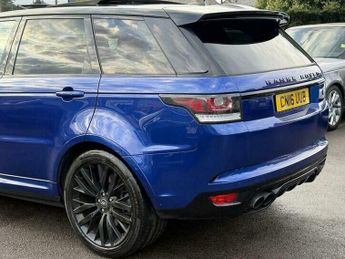 Land Rover Range Rover Sport 5.0 V8 SVR SUV 5dr Petrol Auto 4WD Euro 6 (s/s) (550 ps)